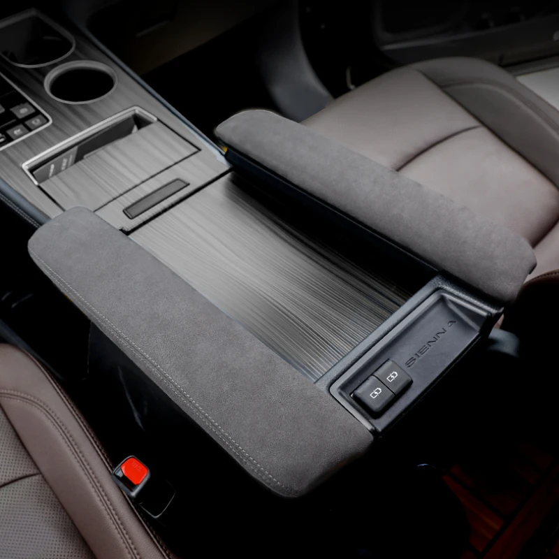 Для Toyota Sienna Granvia 2022 замшевый кожаный центральный подлокотник защитный чехол модификация интерьера автомобиля
Для Toyota Sienna Granvia 2022 замшевый кожаный центральный подлокотник защитный чехол модификация интерьера автомобиля