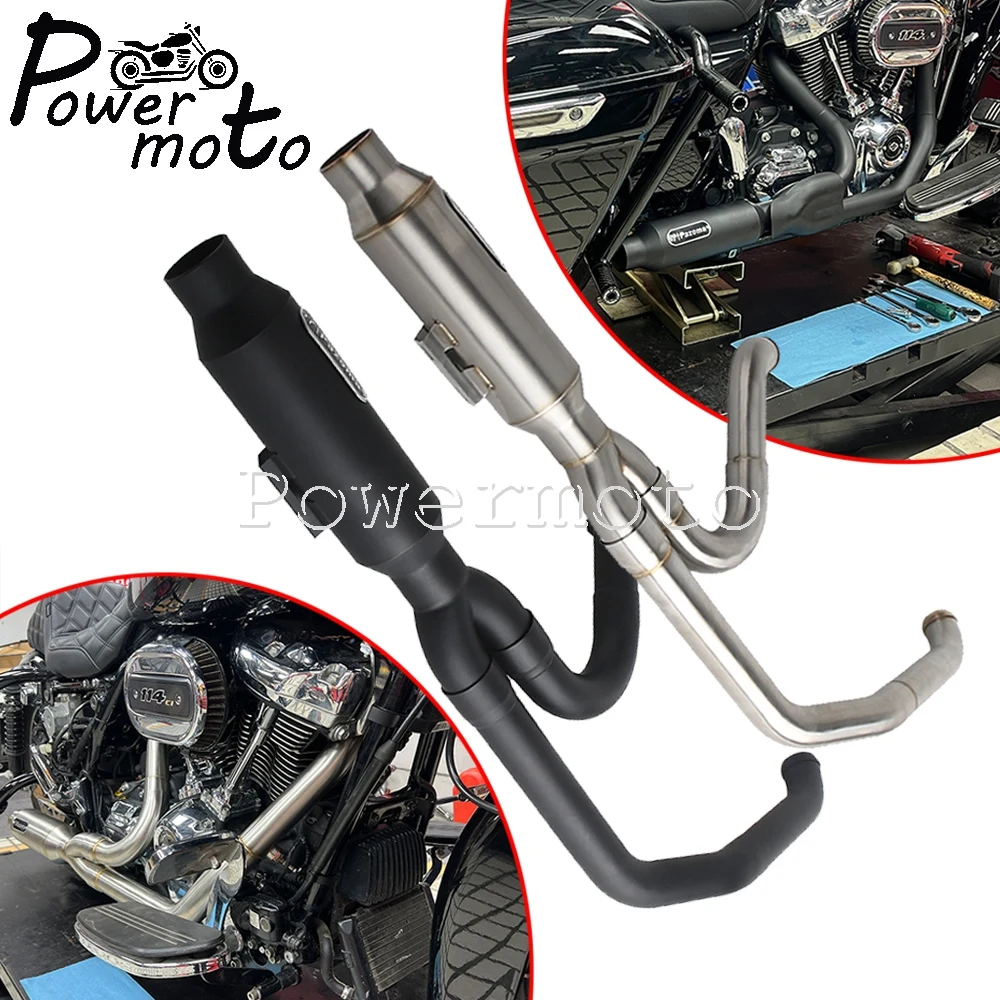 Moto Slip On Exhaust Muffler Systems For Harley M8 Touring FLTRXP FLTRK FLTRXST FLTRU FLHT FLHR FLHX FLTRX FLTRU Exhaust Pipes
Moto Slip On Exhaust Muffler Systems For Harley M8 Touring FLTRXP FLTRK FLTRXST FLTRU FLHT FLHR FLHX FLTRX FLTRU Exhaust Pipes