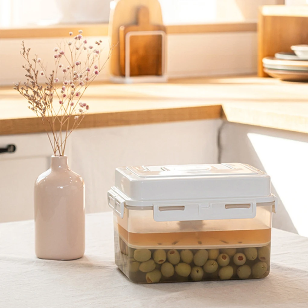 ABS Transparent Kimchi Press Container Leakproof Storage Box For Fresh Fermentation Transparent
ABS Transparent Kimchi Press Container Leakproof Storage Box For Fresh Fermentation Transparent