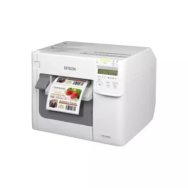 Epson 4-дюймовый цветной принтер для этикеток, стробочный струйный принтер для этикеток, стробочный цветной принтер для этикеток
Epson 4-дюймовый цветной принтер для этикеток, стробочный струйный принтер для этикеток, стробочный цветной принтер для этикеток