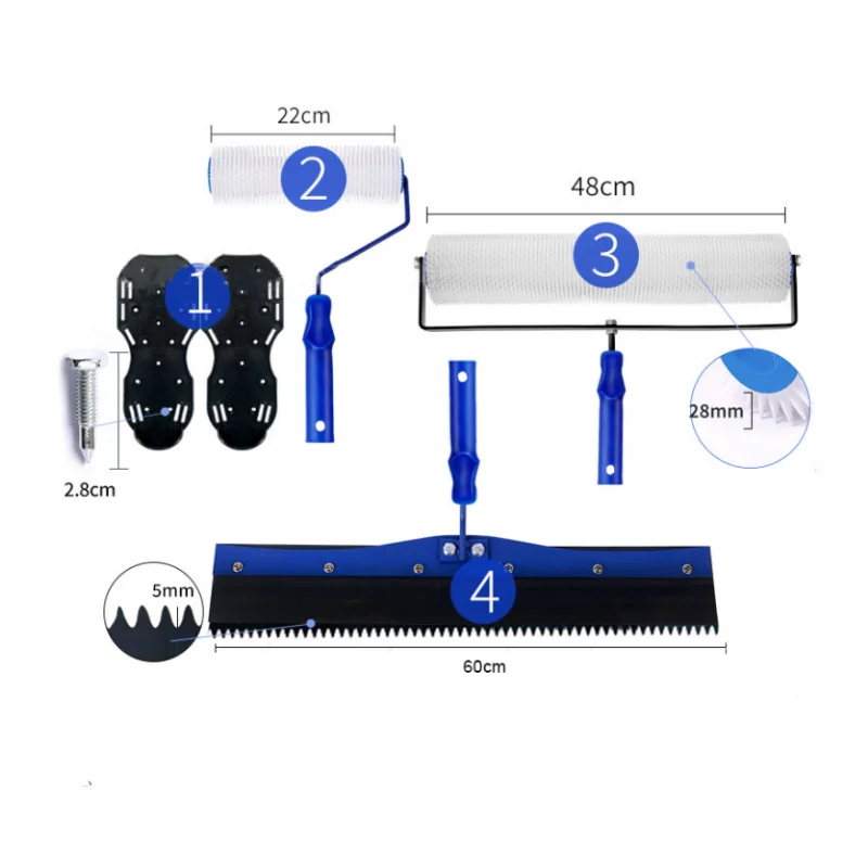 Tool Set Smooth Operation Long Service Life Tool Kit Floor Tool Kit for Epoxy Resin Floor
Tool Set Smooth Operation Long Service Life Tool Kit Floor Tool Kit for Epoxy Resin Floor
