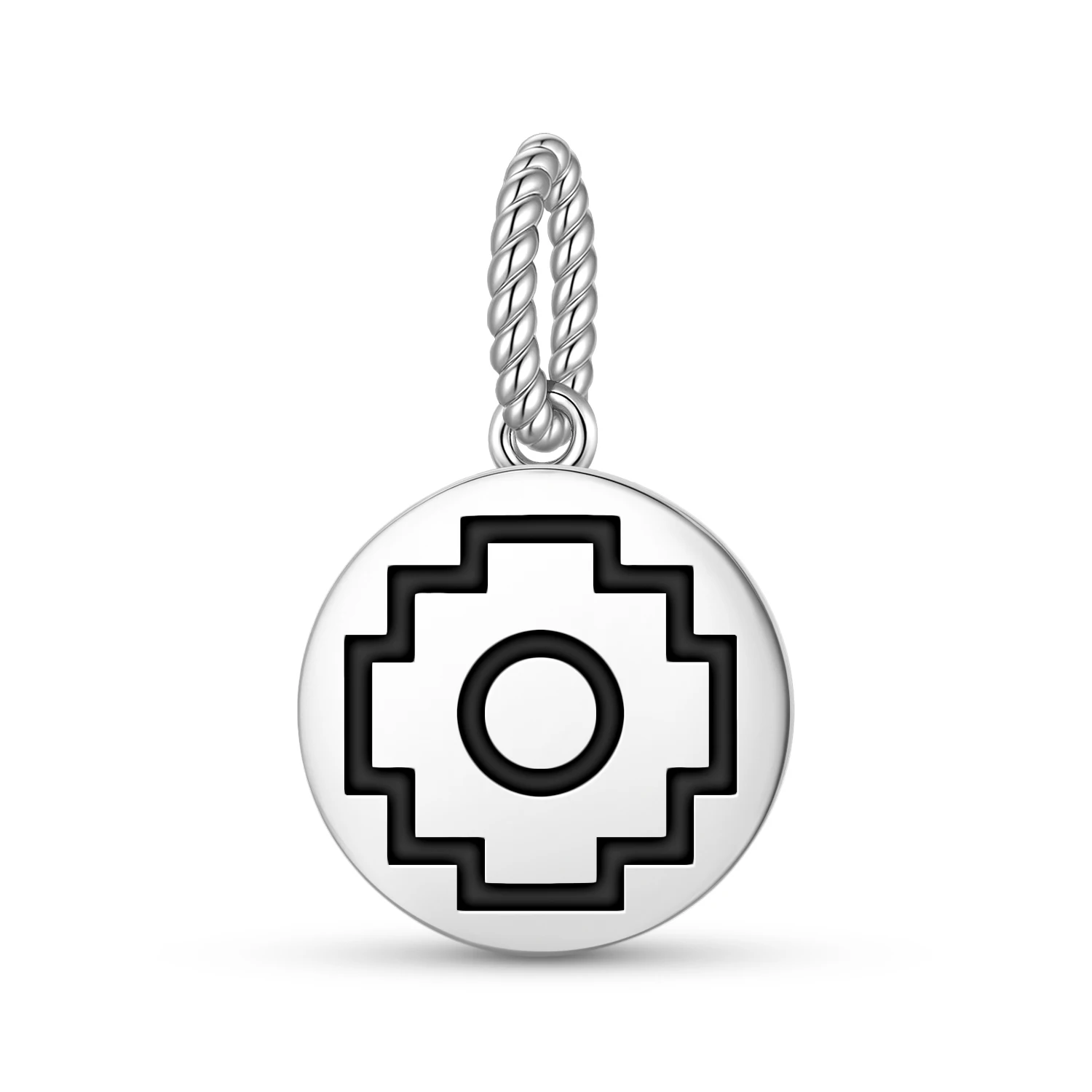 Inca Chakana Pendant 925 Sterling Silver Symbol Charm Bead for Women Bracelet Necklace Jewelry Popular
Inca Chakana Pendant 925 Sterling Silver Symbol Charm Bead for Women Bracelet Necklace Jewelry Popular