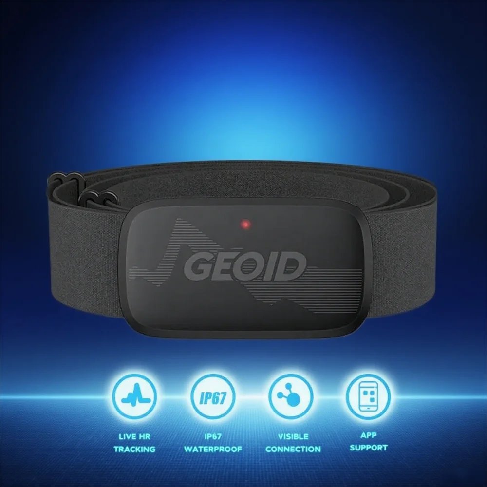 HS500 Bluetooth ANT+ Heart Rate Monitor Chest Strap Fitness Tracker for Running Cycling Workout
HS500 Bluetooth ANT+ Heart Rate Monitor Chest Strap Fitness Tracker for Running Cycling Workout