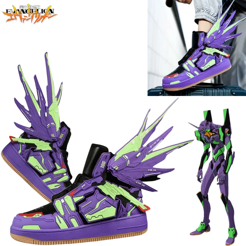 Bandai Neon Genesis Evangelion Gundam EVA-01 TEST TYPE Creative Three-dimensional Boys High-top Sneakers High-top Birthday Gift
Bandai Neon Genesis Evangelion Gundam EVA-01 TEST TYPE Creative Three-dimensional Boys High-top Sneakers High-top Birthday Gift