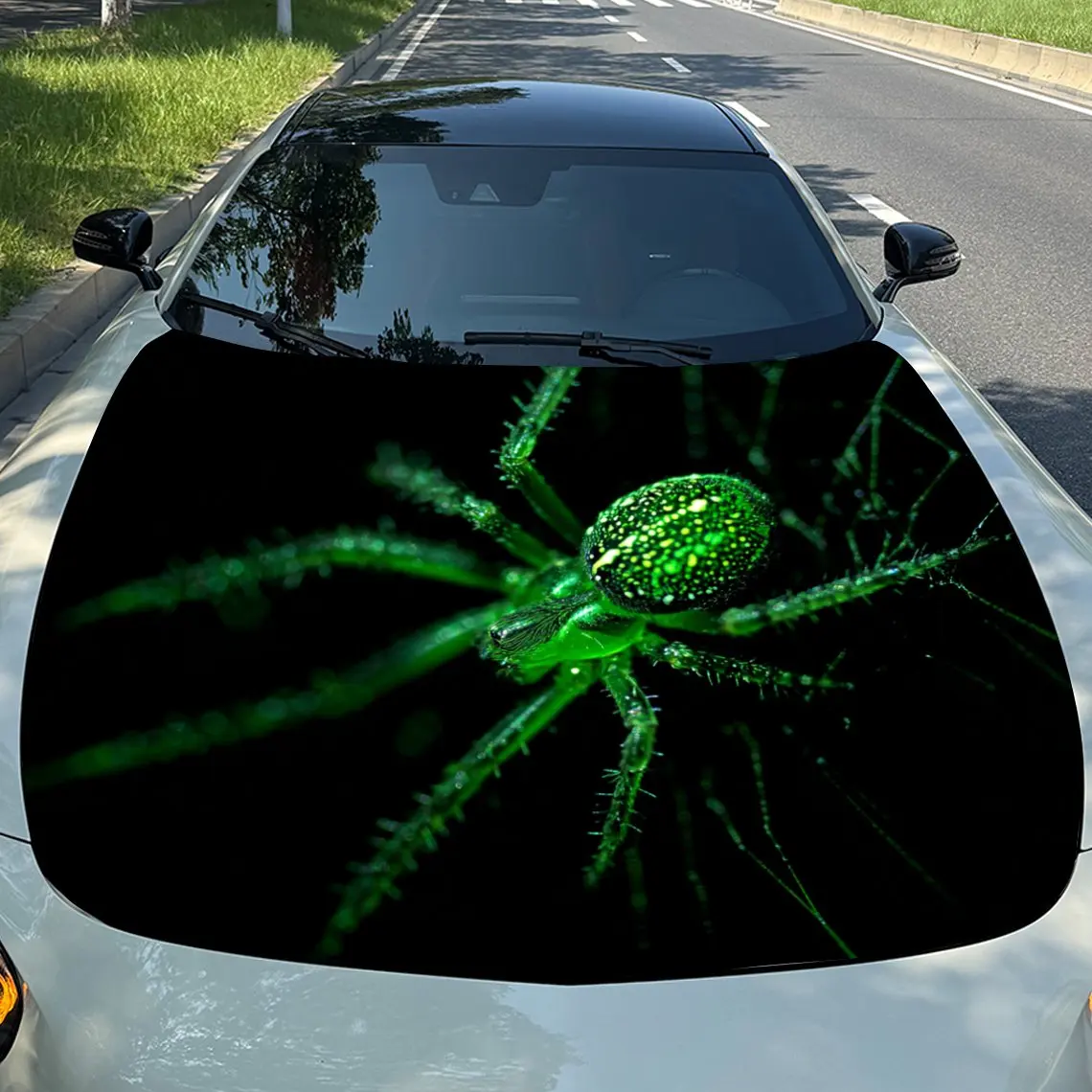 Наклейка на капот автомобиля с ядовитым пауком — прочная наклейка из ПВХ с жирным и реалистичным дизайном, самоклеящаяся для автомобиля, грузовика или мотоцикла
Наклейка на капот автомобиля с ядовитым пауком — прочная наклейка из ПВХ с жирным и реалистичным дизайном, самоклеящаяся для автомобиля, грузовика или мотоцикла