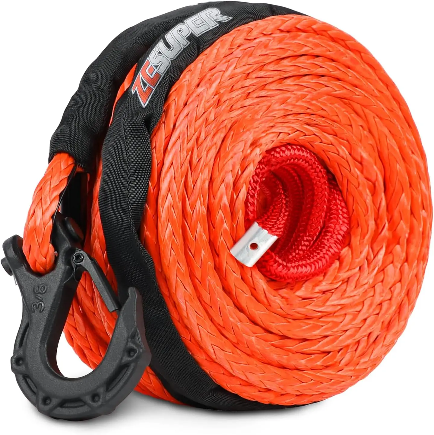 Трос для лебедки синтетический Dyneema 3/8" x 100 футов, 12-прядный, для буксировки и эвакуации внедорожников, грузовиков, SUV, Jeep
Трос для лебедки синтетический Dyneema 3/8" x 100 футов, 12-прядный, для буксировки и эвакуации внедорожников, грузовиков, SUV, Jeep