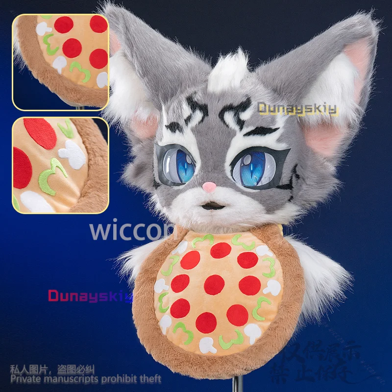Cute Furrsuit Animal Cat Dog Fox 코스프레 Anime Furry Costume Plush Pizza Scarf Kawaii Sweet Suit Accessories Cos Customized
Cute Furrsuit Animal Cat Dog Fox 코스프레 Anime Furry Costume Plush Pizza Scarf Kawaii Sweet Suit Accessories Cos Customized