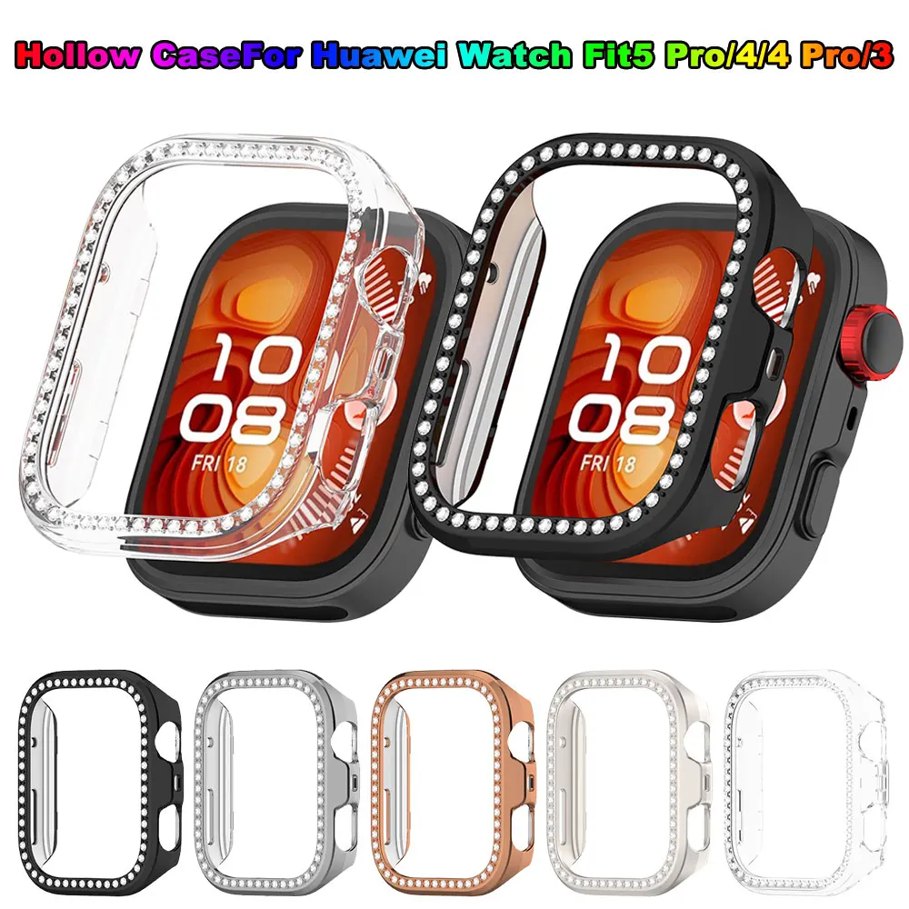 Bling PC Hollow Case For Huawei Watch fit5 5 Pro Diamond Bumper Cases For Huawei Watch Fit4 Pro Fit3 Shell Screen Protector
Bling PC Hollow Case For Huawei Watch fit5 5 Pro Diamond Bumper Cases For Huawei Watch Fit4 Pro Fit3 Shell Screen Protector