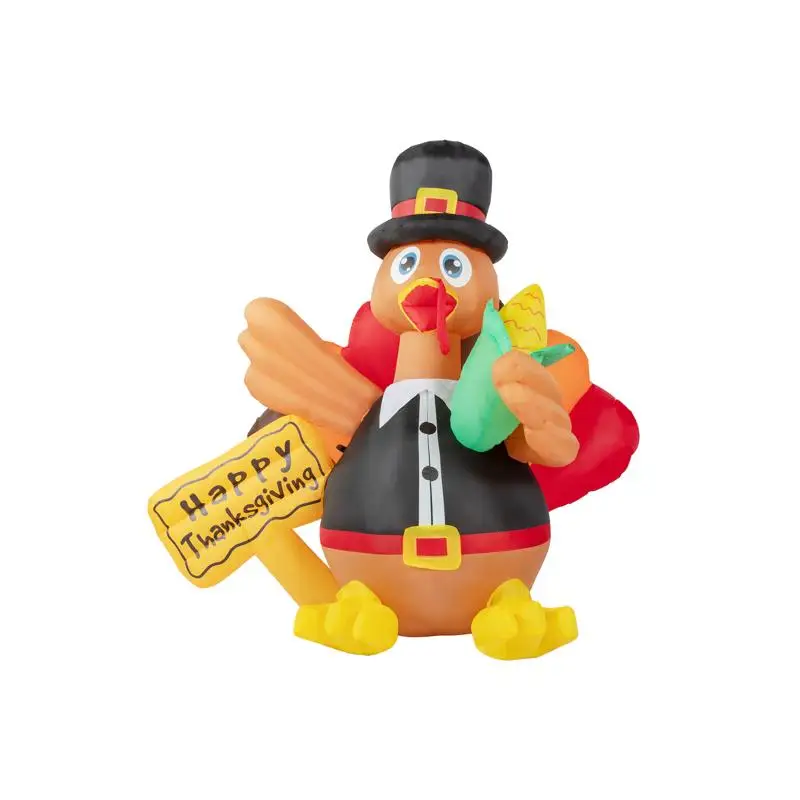 Светодиодное украшение для сада и индейки длиной 5 футов с кукурузой — 7 предметов, уличный осенний декор
Светодиодное украшение для сада и индейки длиной 5 футов с кукурузой — 7 предметов, уличный осенний декор