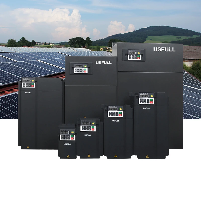 High Efficiency Automatic 220V 380V 1 Phase 3 Phase Solar Pump Inverter Water Pumping Inverter
High Efficiency Automatic 220V 380V 1 Phase 3 Phase Solar Pump Inverter Water Pumping Inverter