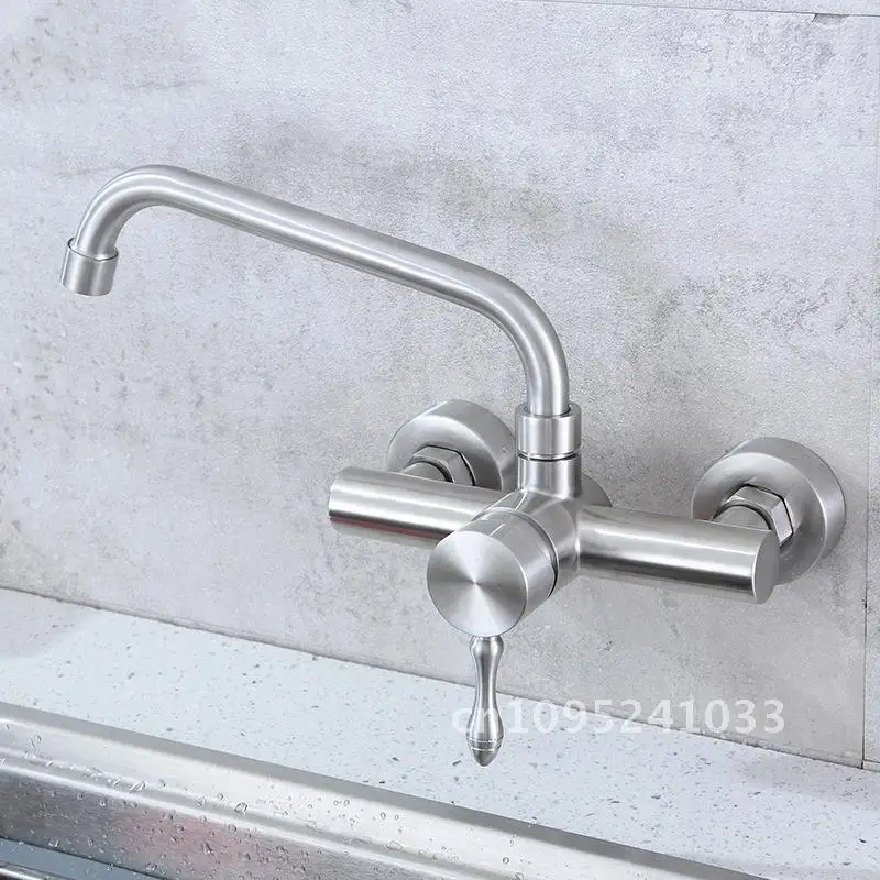 1PC 304 Stainless Steel Pool Hot And Cold Wall Balcony Mount Tap Faucet Kitchen Brushed/Black Dark
1PC 304 Stainless Steel Pool Hot And Cold Wall Balcony Mount Tap Faucet Kitchen Brushed/Black Dark