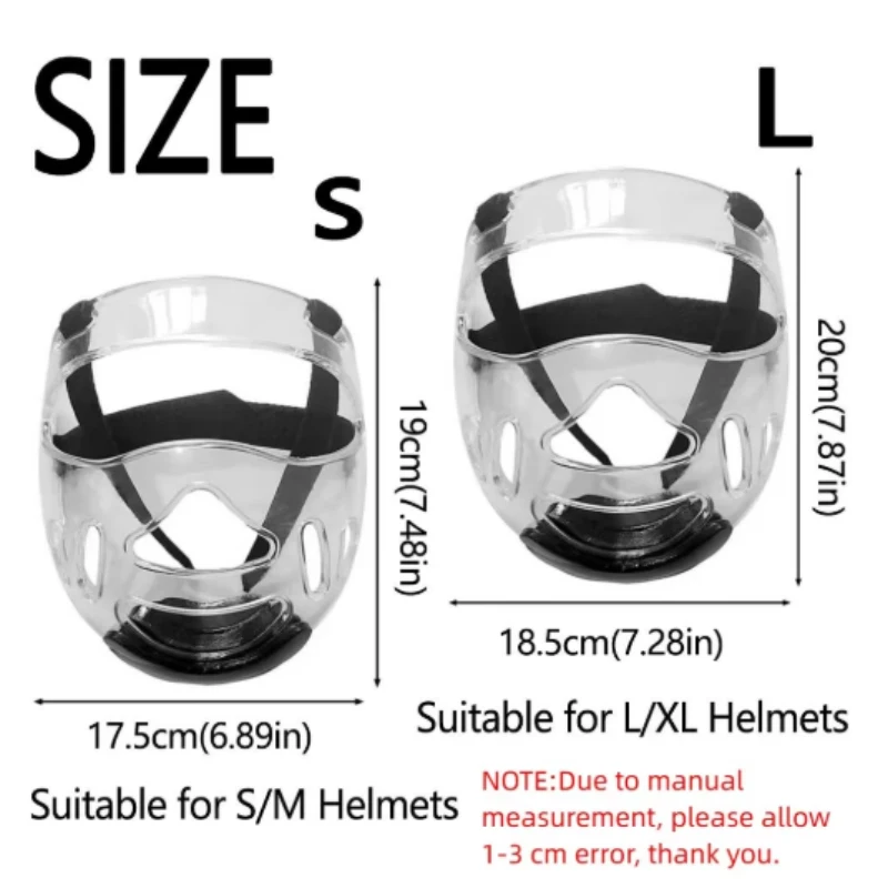 Breathable Taekwondo Face Shield Detachable Anti-Scratch Taekwondo Mask Transparent Mask Lightweight Taekwondo Helmet
Breathable Taekwondo Face Shield Detachable Anti-Scratch Taekwondo Mask Transparent Mask Lightweight Taekwondo Helmet