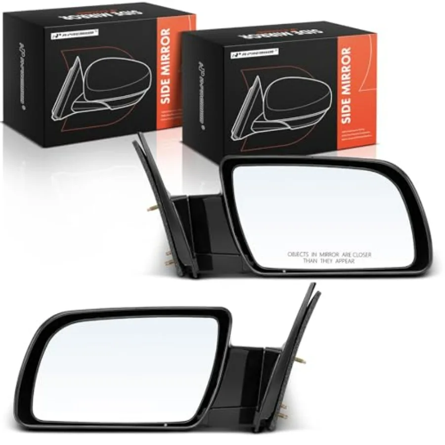 Manual Door Mirror Pair for Chevy GMC Blazer Tahoe Yukon C/K 1500 2500 3500 - Driver Passenger Side - Non-Heated Manual Folding
Manual Door Mirror Pair for Chevy GMC Blazer Tahoe Yukon C/K 1500 2500 3500 - Driver Passenger Side - Non-Heated Manual Folding