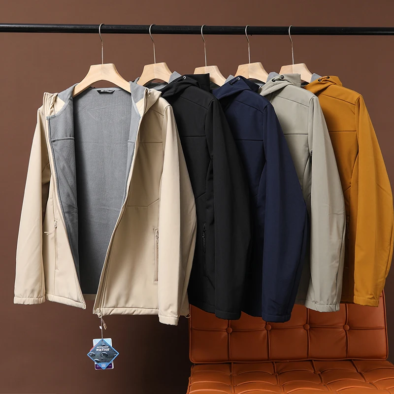 Мужская флисовая куртка Softshell для активного отдыха, ветрозащитная, водонепроницаемая, с капюшоном, осенне-зимняя, стандартного кроя
Мужская флисовая куртка Softshell для активного отдыха, ветрозащитная, водонепроницаемая, с капюшоном, осенне-зимняя, стандартного кроя