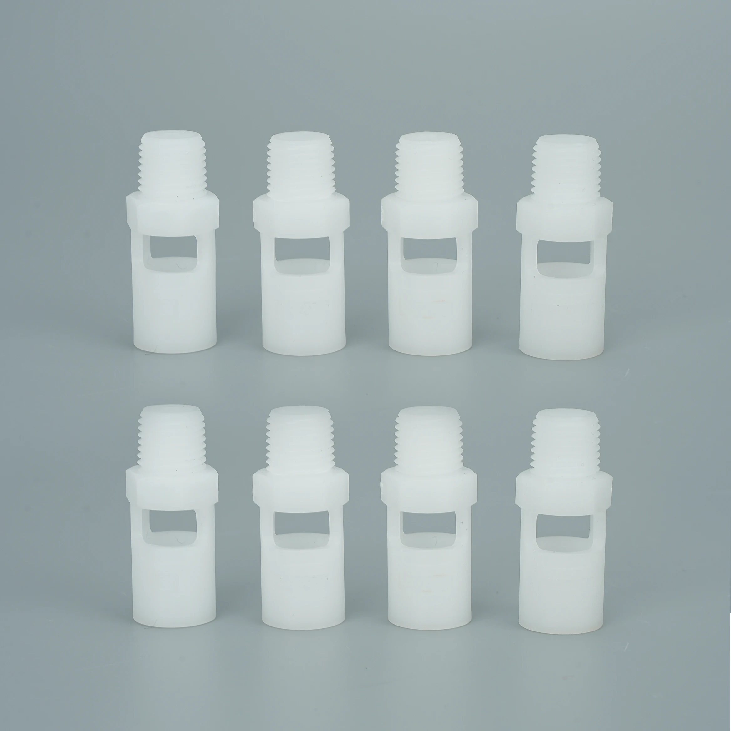 PP Venturi Mixing Nozzle 1/4" Male Thread Plastic Liquid Agitation Nozzle for Electroplating Tank
PP Venturi Mixing Nozzle 1/4" Male Thread Plastic Liquid Agitation Nozzle for Electroplating Tank