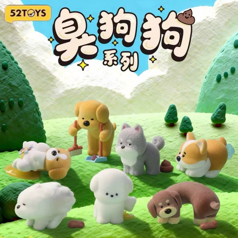 New Original 52toys Stinky Dog Series Blind Box New Cute Abstract Flocked Dog Figure Desktop Ornament Birthday Gift For Girls
New Original 52toys Stinky Dog Series Blind Box New Cute Abstract Flocked Dog Figure Desktop Ornament Birthday Gift For Girls