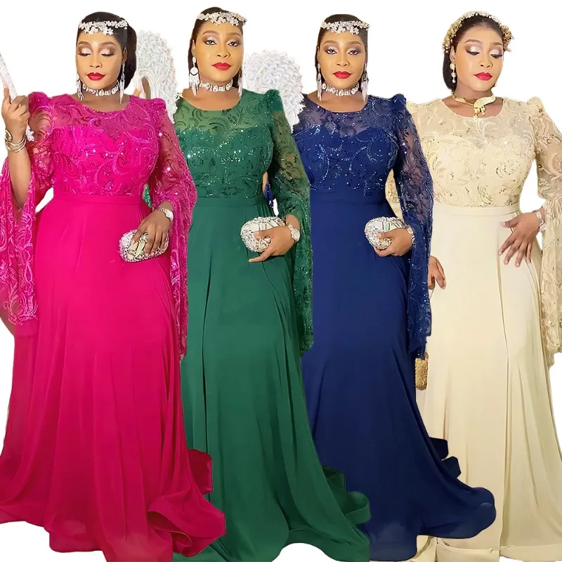 Элегантные африканские платья для женщин, рождественская африканская одежда, большие размеры, Турция, длинное платье для свадебной вечеринки, Дашики, Анкара, халат с блестками
Элегантные африканские платья для женщин, рождественская африканская одежда, большие размеры, Турция, длинное платье для свадебной вечеринки, Дашики, Анкара, халат с блестками