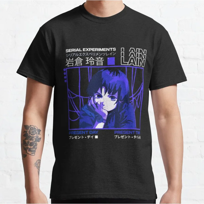 Serial experiments lain sci fi anime cyberpunk manga Graphic T Shirts large size Adult tops S-6XL
Serial experiments lain sci fi anime cyberpunk manga Graphic T Shirts large size Adult tops S-6XL