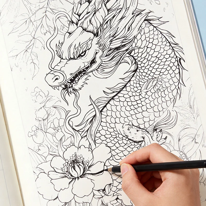 An Adult Stress Relieving Sketchbook, Animal/character Mandala Coloring Book, Sketchbook for Copying Lines, Calming The Mind
An Adult Stress Relieving Sketchbook, Animal/character Mandala Coloring Book, Sketchbook for Copying Lines, Calming The Mind