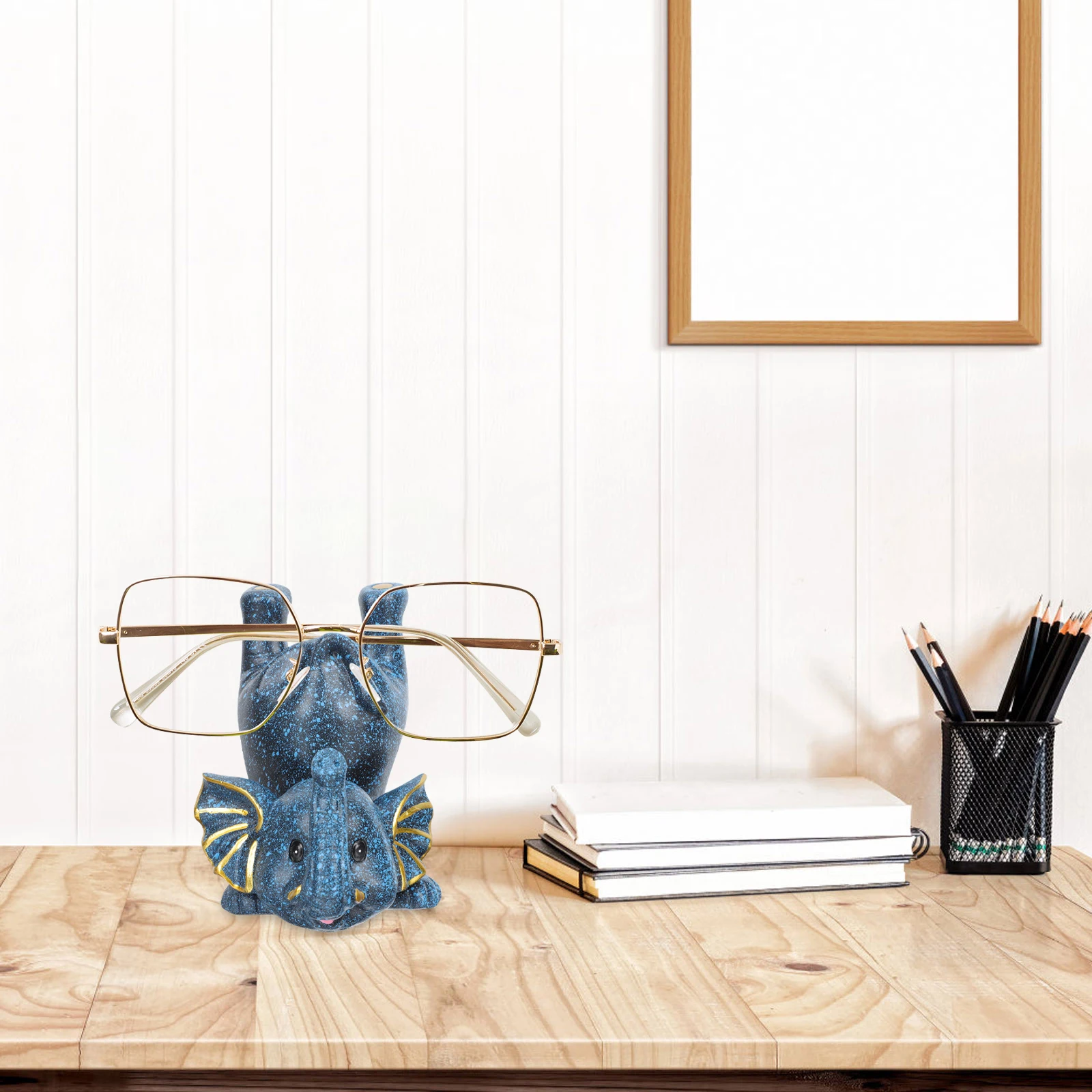 Elephant Glasses Holder Resin Eyewear Display Stand Cute Animal Shape Desk ganizer Storage Rack For Home Office Gifts
Elephant Glasses Holder Resin Eyewear Display Stand Cute Animal Shape Desk ganizer Storage Rack For Home Office Gifts