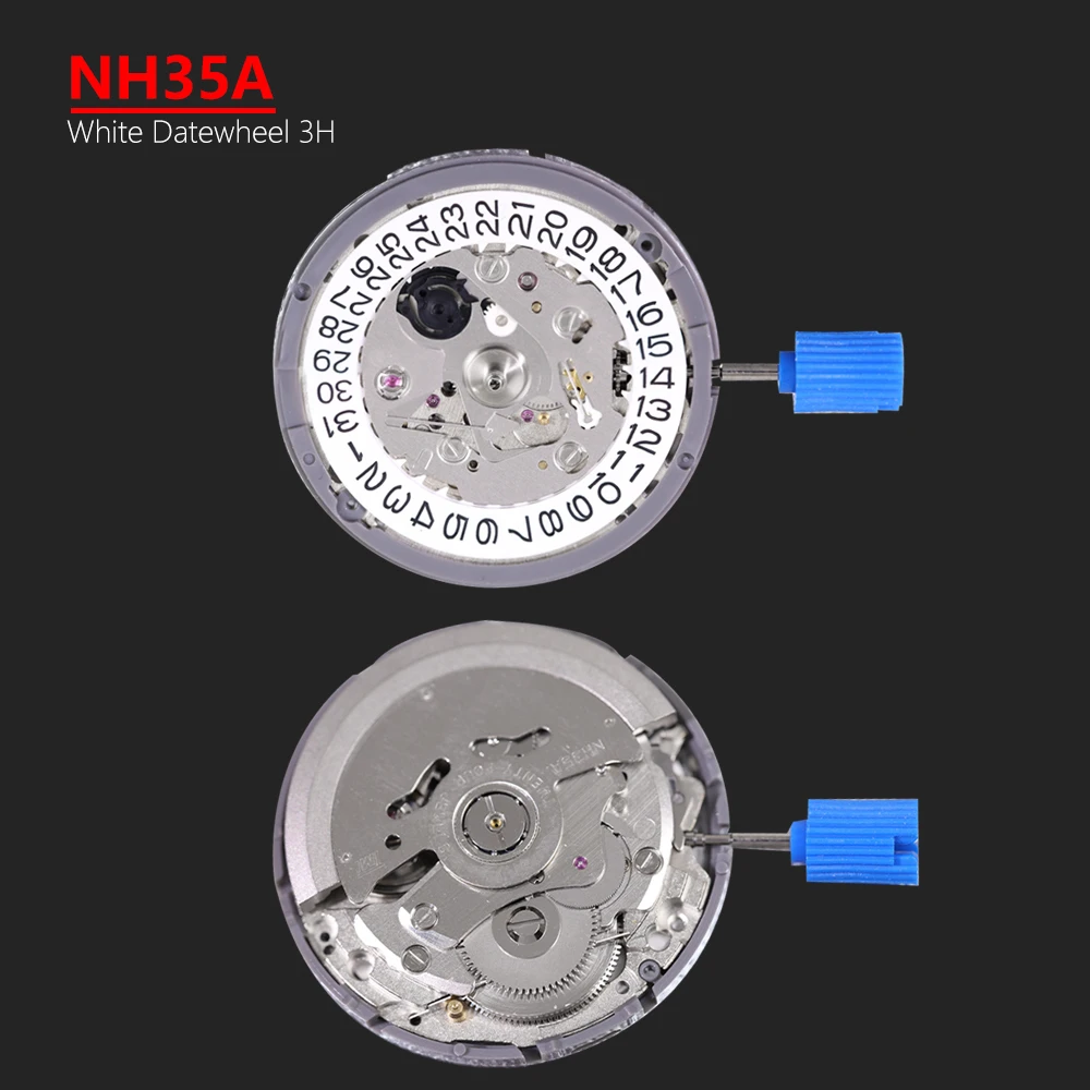 HOT Japan Genuine NH35 Automatic Mechanical Movement High Accuracy 24 Jewels Mod Watch Replacement NH35A Date at 3:00/3.8
HOT Japan Genuine NH35 Automatic Mechanical Movement High Accuracy 24 Jewels Mod Watch Replacement NH35A Date at 3:00/3.8