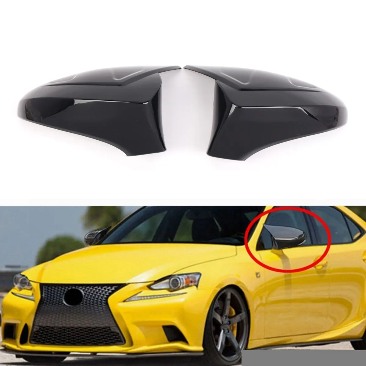 For GS and F All Models LS 2013-2020 1 Pair Rearview Side Mirror Cover Cap Exterior Side Rearview Mirror Cap 8794A30E00B1
For GS and F All Models LS 2013-2020 1 Pair Rearview Side Mirror Cover Cap Exterior Side Rearview Mirror Cap 8794A30E00B1