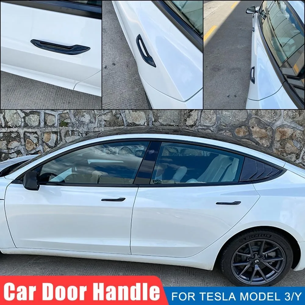 ABS Car Door Handle Cover 4PCS Car Antifreeze Door Handle Protector for Tesla Model Y and Model 3 Decors Door Handle Sticker
ABS Car Door Handle Cover 4PCS Car Antifreeze Door Handle Protector for Tesla Model Y and Model 3 Decors Door Handle Sticker
