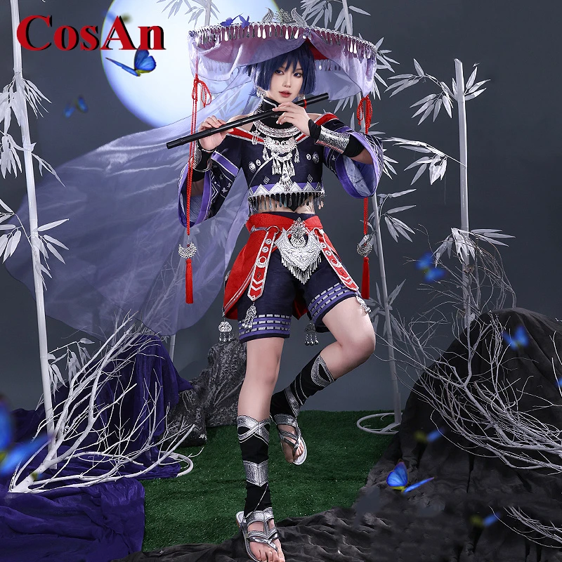 CosAn Горячая игра Genshin Impact Scaramouche косплей костюм красивая Униформа искусственная кожа
CosAn Горячая игра Genshin Impact Scaramouche косплей костюм красивая Униформа искусственная кожа