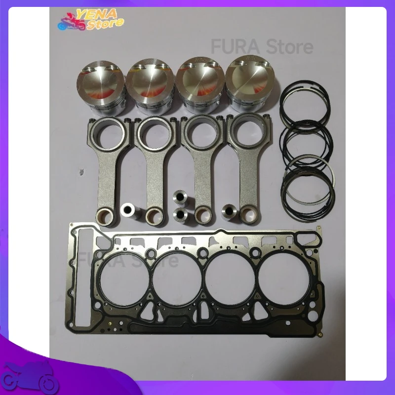 Комплект кованых шатунов и поршней для EA888: высокопроизводительный турбодвигатель 1000 л.с. для дрифта и гонок, улучшенный алюминиевый сплав
Комплект кованых шатунов и поршней для EA888: высокопроизводительный турбодвигатель 1000 л.с. для дрифта и гонок, улучшенный алюминиевый сплав