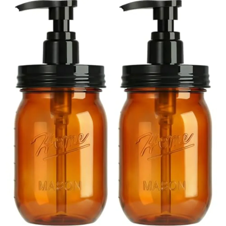Plastic Mason Jar Soap Dispenser with Pump Lid, 16OZ Refillable Hand Soap Dispenser Set with Cute Lables - Farmhouse Decor for
Plastic Mason Jar Soap Dispenser with Pump Lid, 16OZ Refillable Hand Soap Dispenser Set with Cute Lables - Farmhouse Decor for