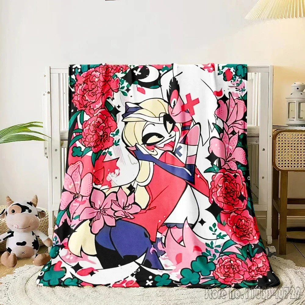 Hazbin Hotel Cartoon 3D Printed Home Cute Kids Blanket Throw for Bed Sofa Decor Fleece Nap Blankets Boys Girls Children Gift
Hazbin Hotel Cartoon 3D Printed Home Cute Kids Blanket Throw for Bed Sofa Decor Fleece Nap Blankets Boys Girls Children Gift