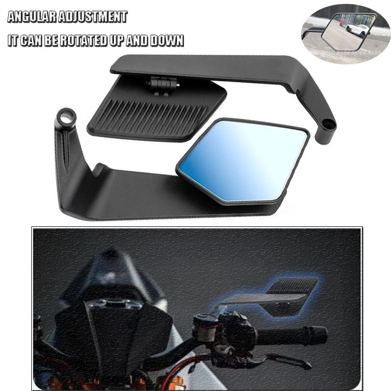 For 125 200 250 390 790 890 1290 Motorcycle Foldable Rearview Side Mirror Universal Adjustable Rear View Mirror Accessories
For 125 200 250 390 790 890 1290 Motorcycle Foldable Rearview Side Mirror Universal Adjustable Rear View Mirror Accessories