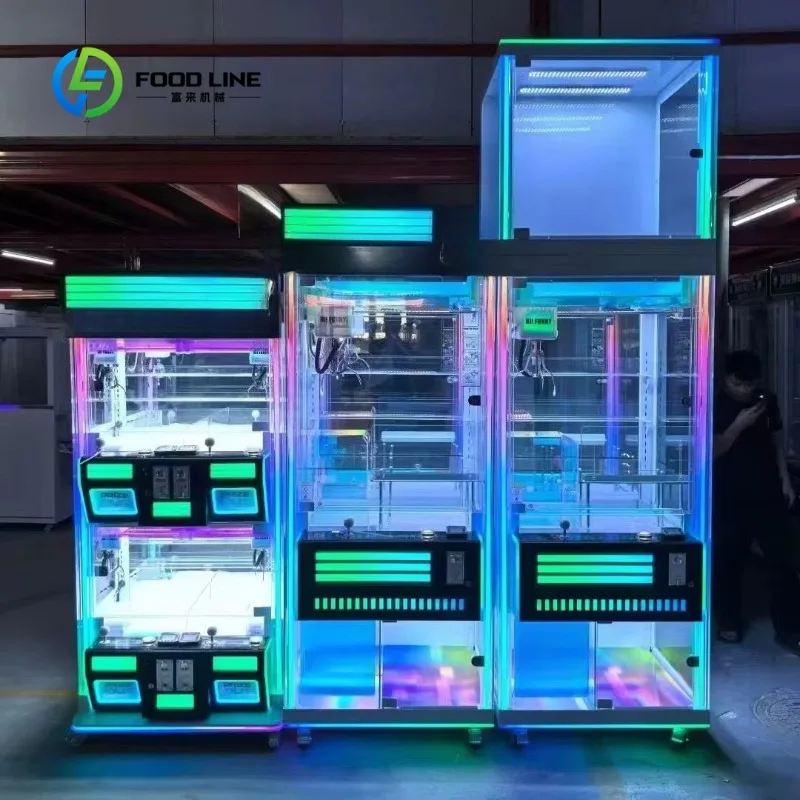 Customized Commercial Grade Claw Machine High Precision Claw Control Coin Operated Prize Vending Machine for Amusement Park
Customized Commercial Grade Claw Machine High Precision Claw Control Coin Operated Prize Vending Machine for Amusement Park