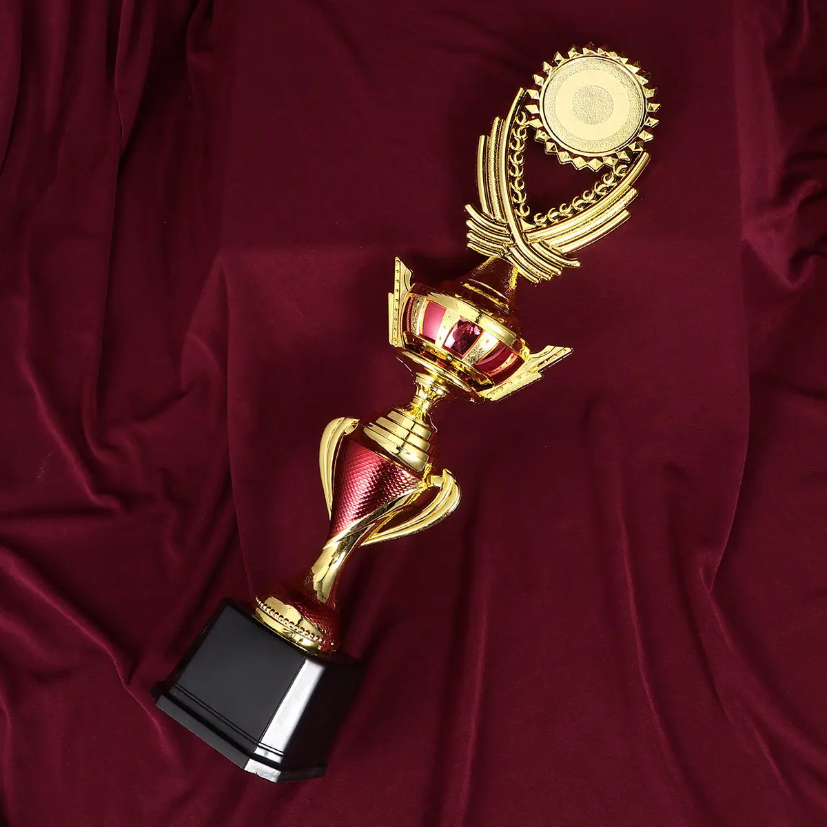 1Pcs Creative Award Trophy Plastic Trophy Cup for Party Favors Game Prizes Home Office School Decoration 37Cm
1Pcs Creative Award Trophy Plastic Trophy Cup for Party Favors Game Prizes Home Office School Decoration 37Cm