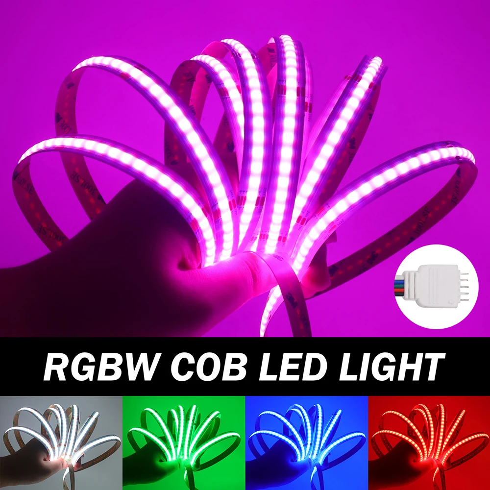 DC 24V 10M RGBW RGBWW COB LED Strip 672LEDs/M IP20 High Brighter TV BackLight Room Decoration Flexible Ribbon Led Tape Diode
DC 24V 10M RGBW RGBWW COB LED Strip 672LEDs/M IP20 High Brighter TV BackLight Room Decoration Flexible Ribbon Led Tape Diode