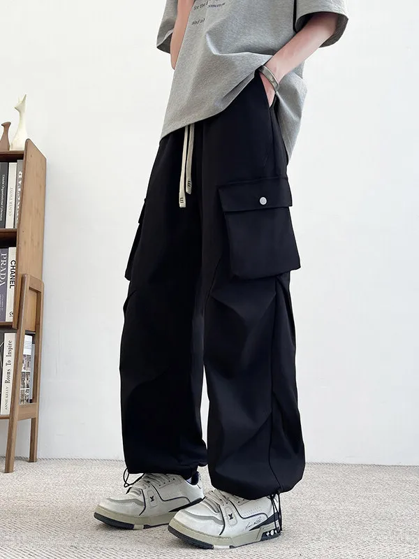 Ice Silk Casual Pants Men's Summer Thin Loose Straight Leg Sportswear Qui Dry Long Workwear Trousers Teenage Trendy Brand
Ice Silk Casual Pants Men's Summer Thin Loose Straight Leg Sportswear Qui Dry Long Workwear Trousers Teenage Trendy Brand