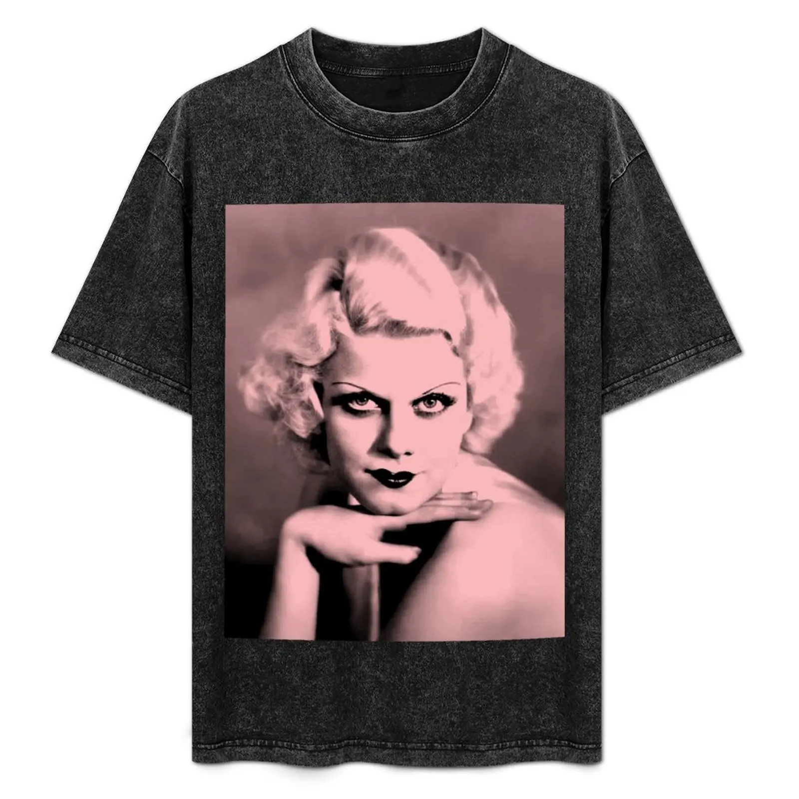 Jean Harlow in pink and black T-Shirt Big and Tall Basic Tee Shirt
Jean Harlow in pink and black T-Shirt Big and Tall Basic Tee Shirt