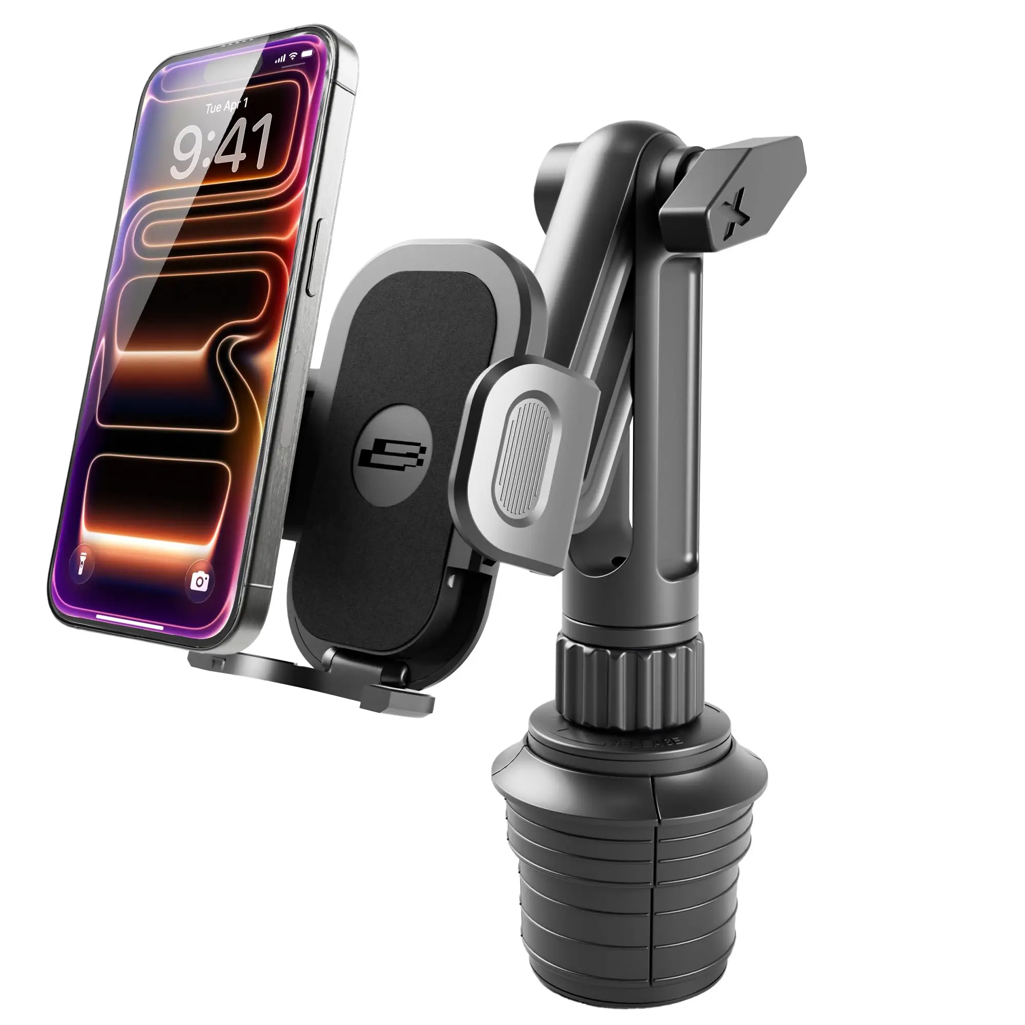 Universal Cup Holder Phone Mount 360° Rotation For Smartphones Up To 4.2 Inch
Universal Cup Holder Phone Mount 360° Rotation For Smartphones Up To 4.2 Inch