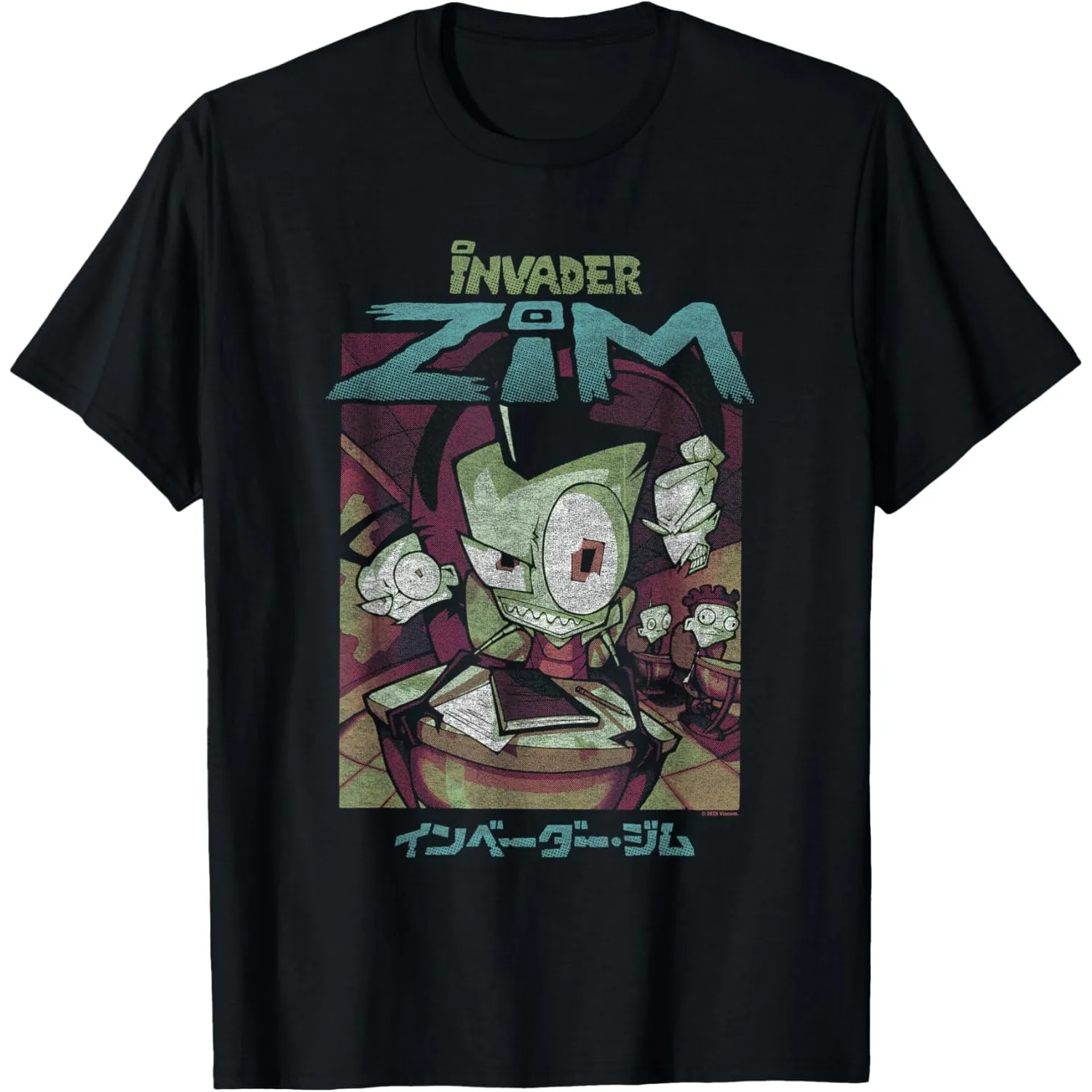 Invader Zim Classroom Scene Graphic T-Shirt Short Sleeve Cotton Crewneck Tee For Men
Invader Zim Classroom Scene Graphic T-Shirt Short Sleeve Cotton Crewneck Tee For Men