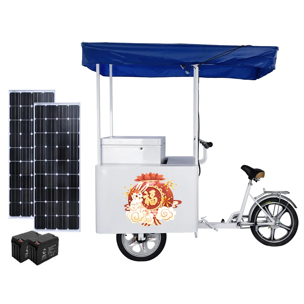 Factory Best Price Ice Cream Tricycle with Cooler Box 158 Litres Ice Cream Bike Refrigerator Portable Ice Cream Solar Powered
Factory Best Price Ice Cream Tricycle with Cooler Box 158 Litres Ice Cream Bike Refrigerator Portable Ice Cream Solar Powered