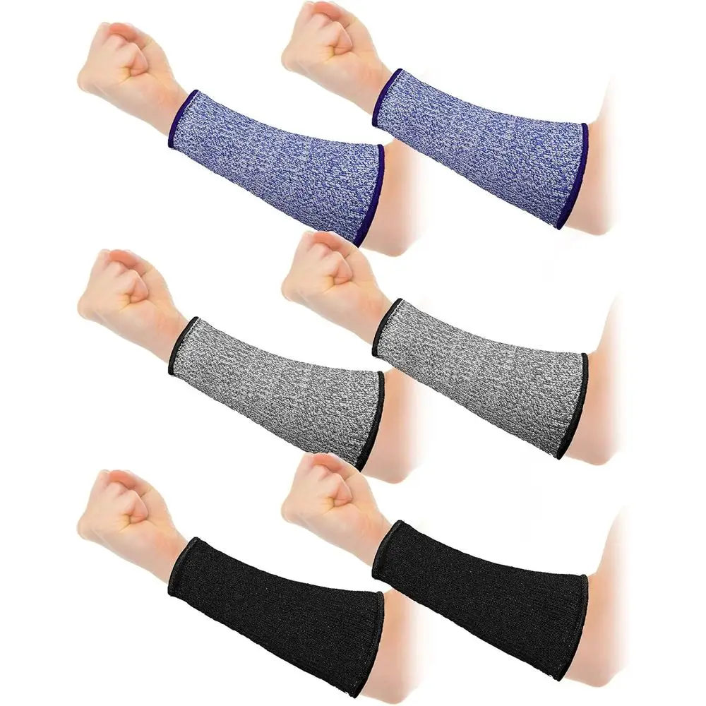 Ultra-Thin Level 5 Cut-Resistant Arm Sleeves for Burn Protection (Black, Royal Blue, Grey, 7.9 Inch)
Ultra-Thin Level 5 Cut-Resistant Arm Sleeves for Burn Protection (Black, Royal Blue, Grey, 7.9 Inch)