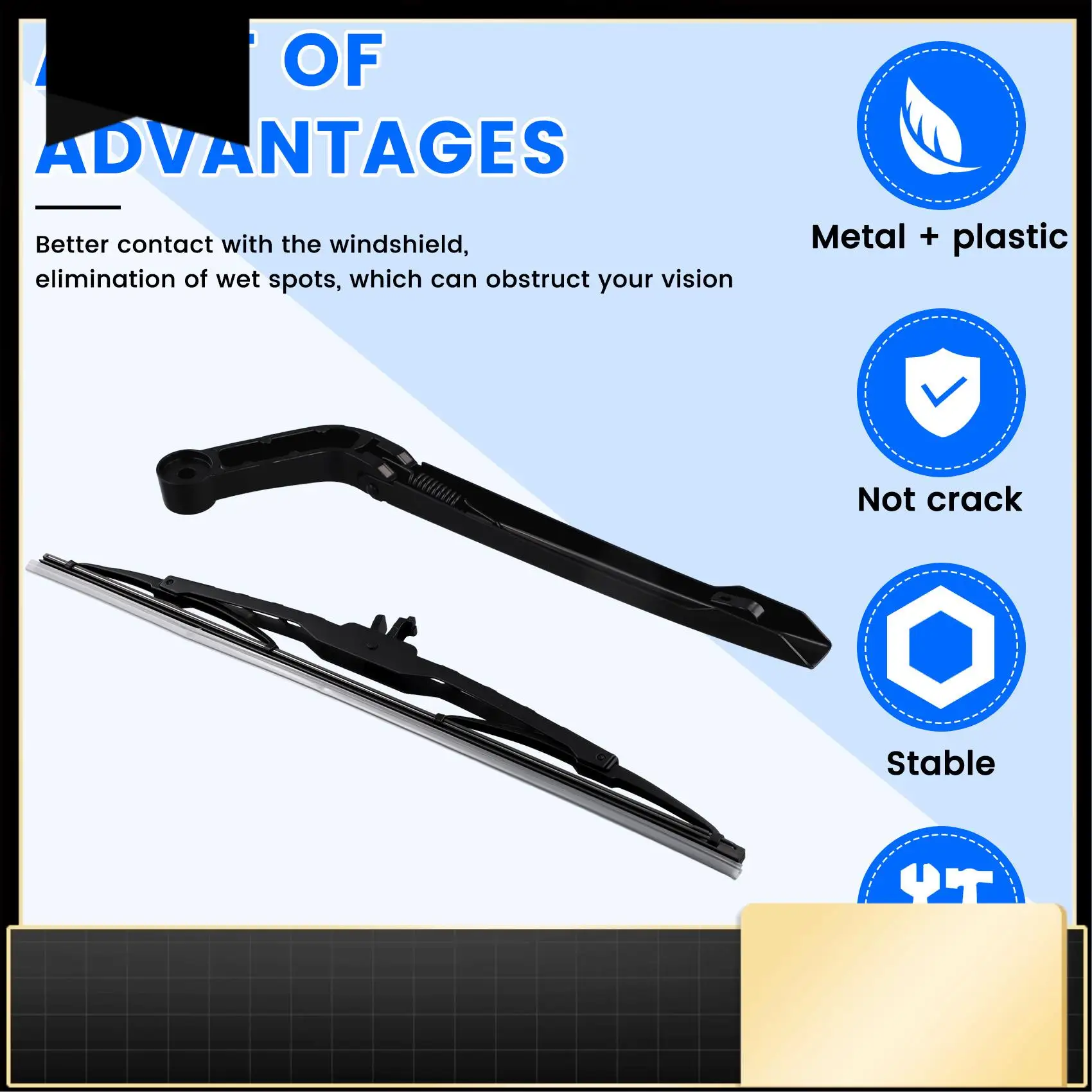 Набор щеток заднего стеклоочистителя DKB500690 для Land Rover Discovery 4 2004-2016 гг.
Набор щеток заднего стеклоочистителя DKB500690 для Land Rover Discovery 4 2004-2016 гг.