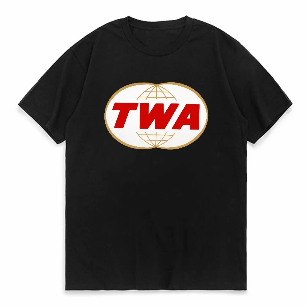 TWA Retro Trans World Airlines T Shirt fashion vintage streetwear Soft Breathable top tee summer o-neck Short Sleeve tshirt
TWA Retro Trans World Airlines T Shirt fashion vintage streetwear Soft Breathable top tee summer o-neck Short Sleeve tshirt