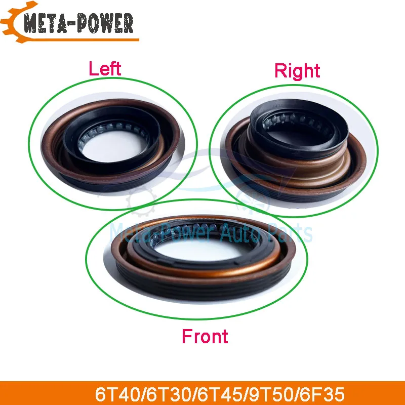 Full Set 6T40 6F35 6T45 9T50 6T30 Auto Transmission Front Oil Seal Right&Left Half Shaft Oil Seal for Chevrolet Buick Cruze
Full Set 6T40 6F35 6T45 9T50 6T30 Auto Transmission Front Oil Seal Right&Left Half Shaft Oil Seal for Chevrolet Buick Cruze