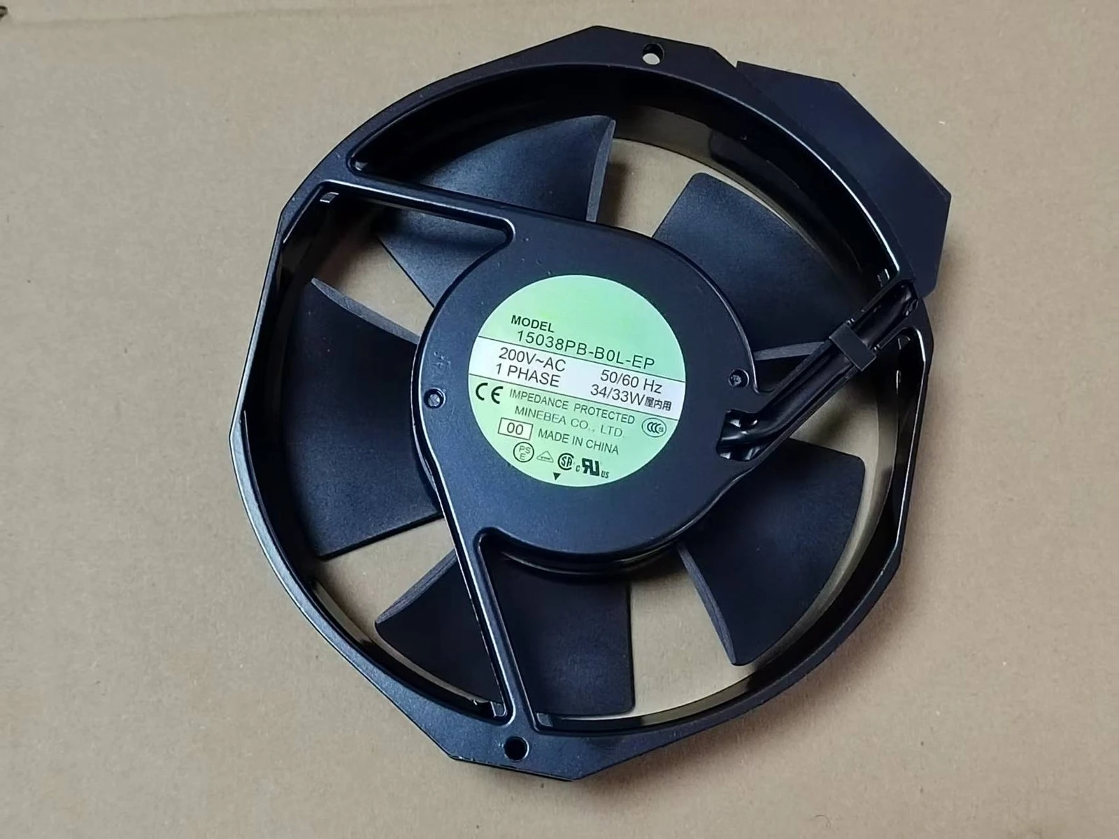 FOR NMB 15038PB-B0L-EP 200V 34/33W Cooling Fan New
FOR NMB 15038PB-B0L-EP 200V 34/33W Cooling Fan New