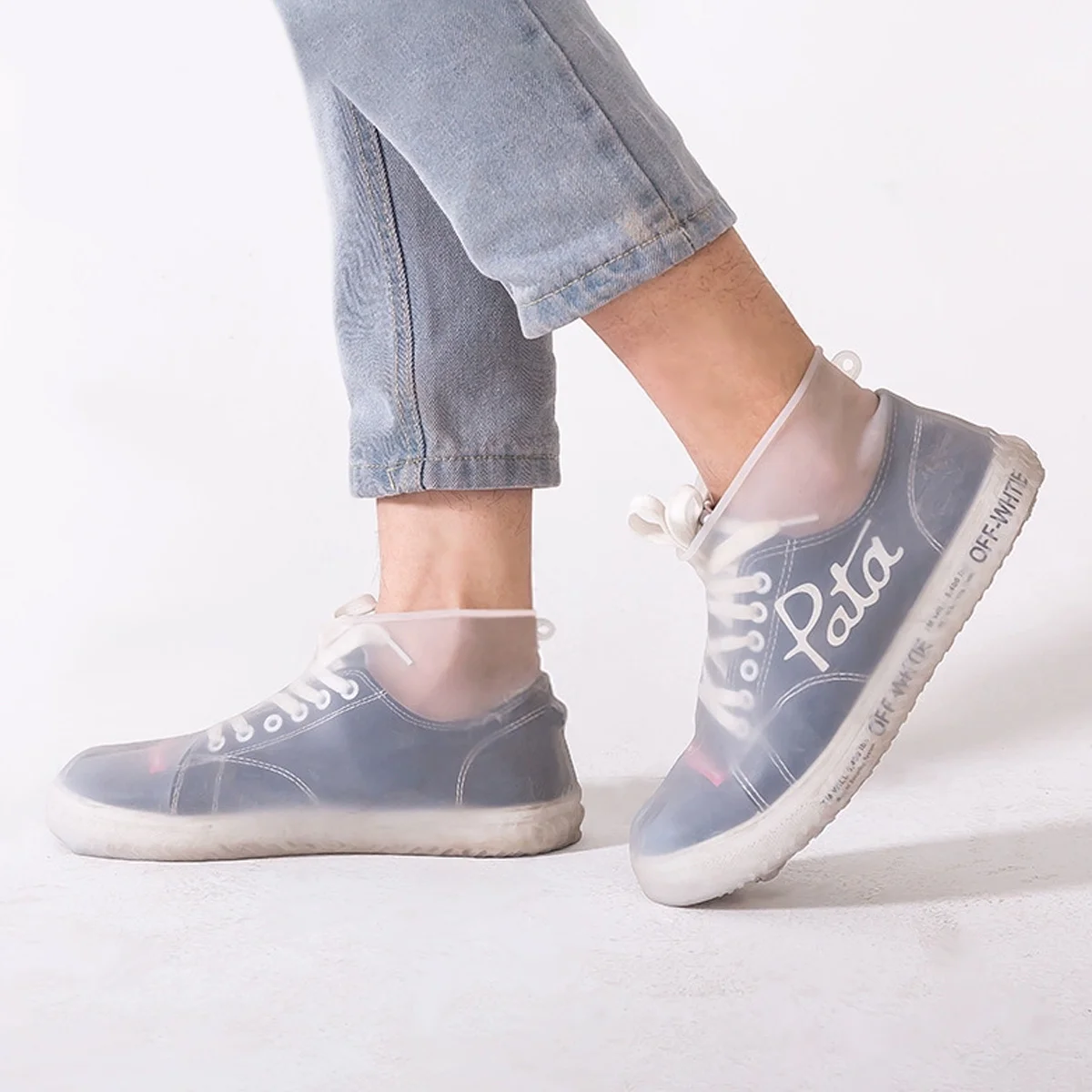 2Pcs Kids Waterproof Shoe Cover Rainproof Overshoes Anti-Slip Thick Sole Mud Protection Lightweight Easy Wear Shoe Accessories S
2Pcs Kids Waterproof Shoe Cover Rainproof Overshoes Anti-Slip Thick Sole Mud Protection Lightweight Easy Wear Shoe Accessories S