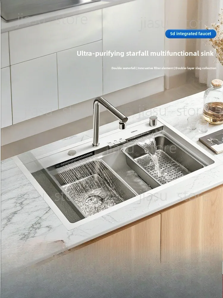 Белая кухонная мойка из кварцевого камня с эффектом звездного дождя, большая одинарная мойка для мытья посуды, гранитная раковина для мытья овощей
Белая кухонная мойка из кварцевого камня с эффектом звездного дождя, большая одинарная мойка для мытья посуды, гранитная раковина для мытья овощей