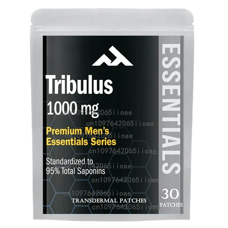 30 Patches Tribulus Terrestris for Men 95% Total Saponins- Natural Muscle Builder & Nitric Oxide Booster - Transdermal Patches
30 Patches Tribulus Terrestris for Men 95% Total Saponins- Natural Muscle Builder & Nitric Oxide Booster - Transdermal Patches