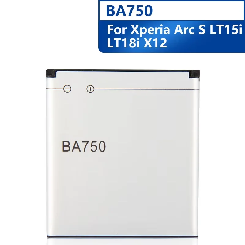 BA750 Replacement Battery For SONY Xperia Arc S LT15i X12 LT18i X12 Phone Battery 1460mAh
BA750 Replacement Battery For SONY Xperia Arc S LT15i X12 LT18i X12 Phone Battery 1460mAh