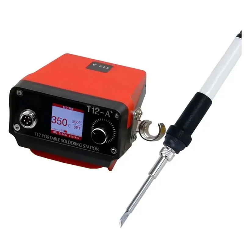 Must Have T12-A Plus Cordless Soldering Station Solder Iron For 18/20V Max Li- Battery For DIY Kit
Must Have T12-A Plus Cordless Soldering Station Solder Iron For 18/20V Max Li- Battery For DIY Kit